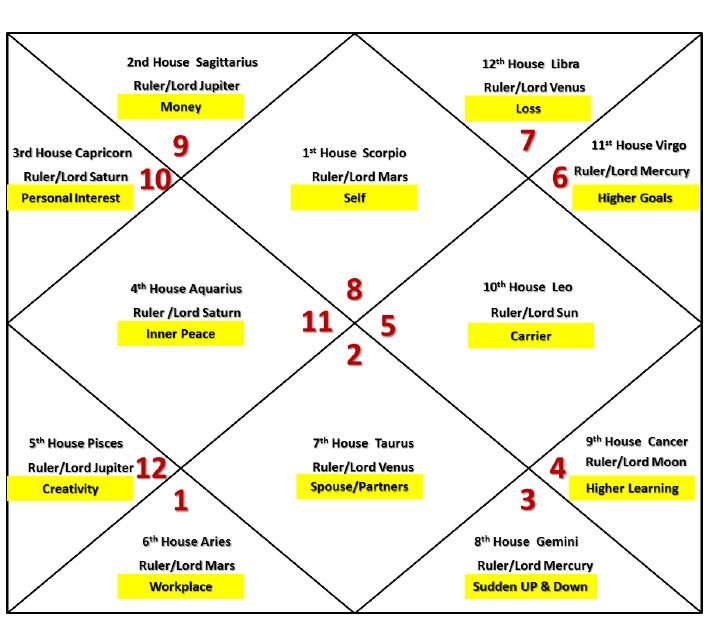 birth chart 5th house empty